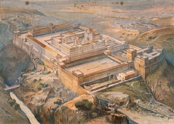 The Second Temple, also called Herod's Temple
