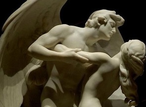 "Immortal Love" by sculptor Daniel Chester French