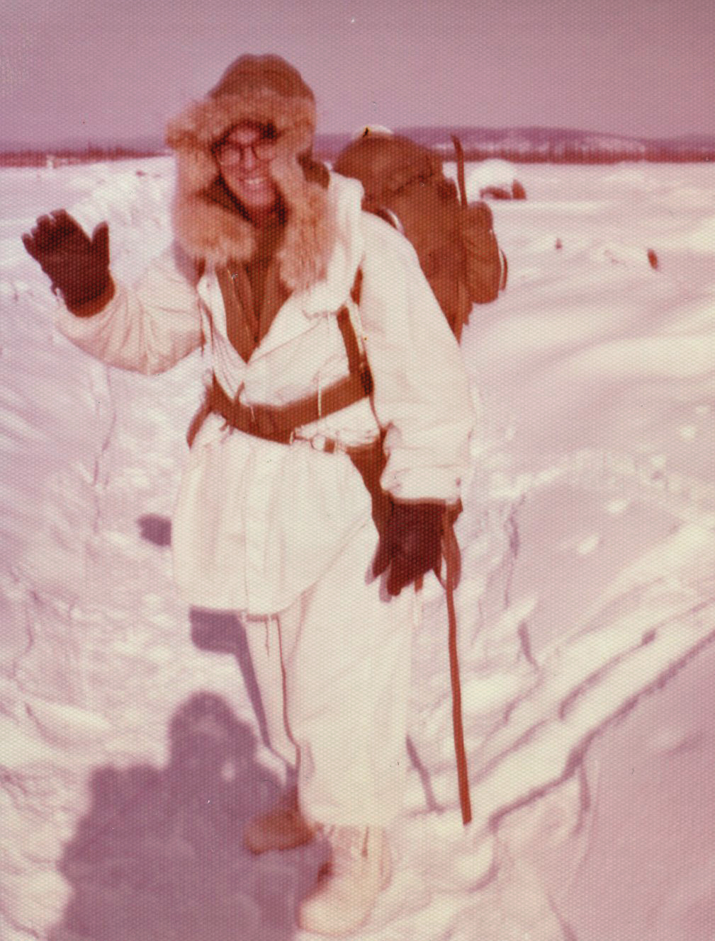 Stephen Terry in Alaska in 1975.