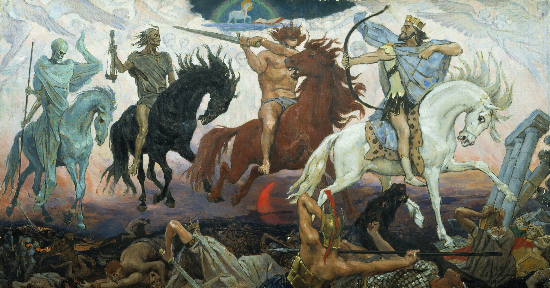 "Four Horsemen of the Apocalypse" by Viktor Vasnetsov